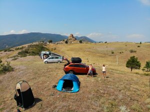 В Грузию #4 Арка Дружбы, Ананури, Мцхета Georgia 2019  на авто с палаткой