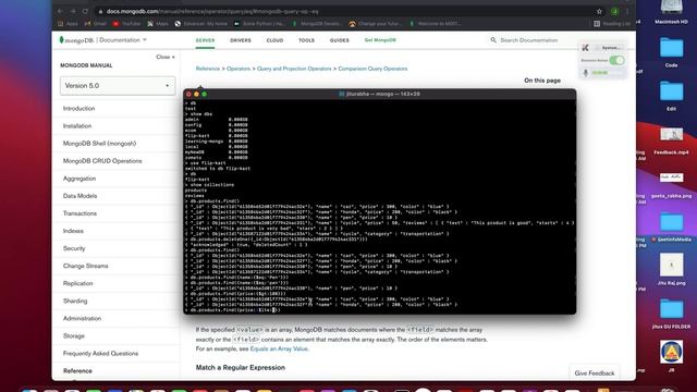 Video No: 3. MongoDB:Operators смотреть онлайн