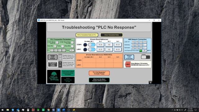 Troubleshooting 'PLC No Response' on Maple Systems HMIs смотреть онлайн