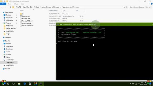 Extracting dat file (system.new.dat) link given in the description.. смотреть онлайн