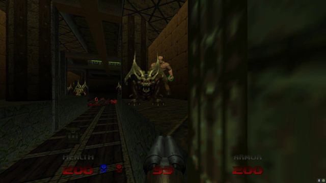 Doom 64 - (Map 23) Unholy Temple - 100% Kills / Items / Secrets смотреть онлайн