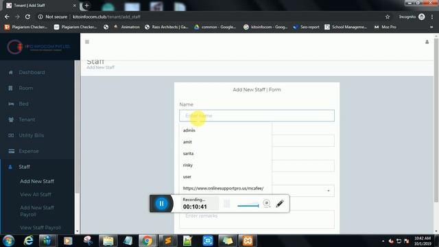 Kito Infocom Pvt. ltd. -Best Paying Guest Hostel Management System Software In India | Promo смотреть онлайн