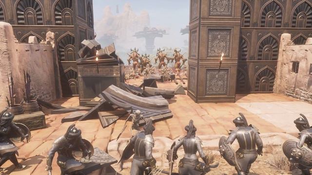Demons VS Turanians (Finale) - Conan Exiles Cinematic Battle смотреть онлайн