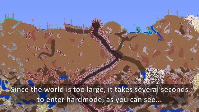 This Terraria world is really LARGE ─ Can you survive in the "Extra Large" world..? смотреть онлайн