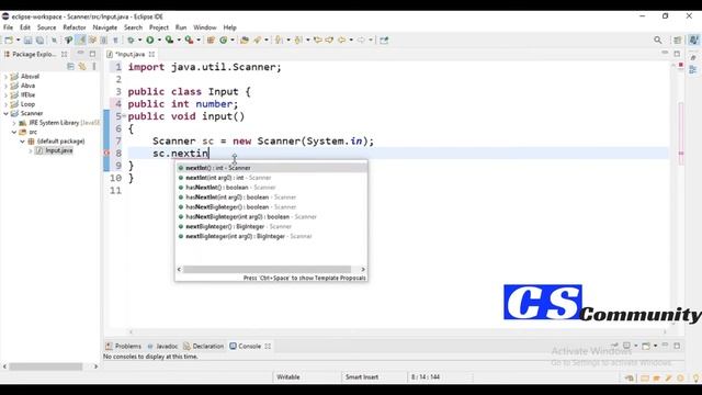 Scanner Class in Java to read user Input | Why it shows Warning? | Explained | CS Community смотреть онлайн
