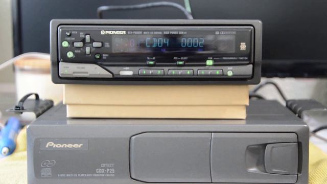 Pioneer KEH P6600r + CDX P25 + CD SR77 смотреть онлайн