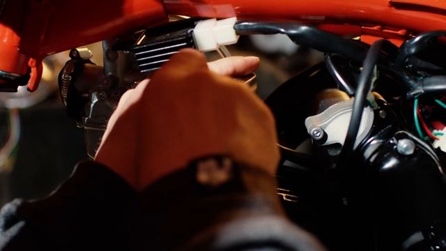 Honda Monkey Z50 -mies - BIISONIMAFIA