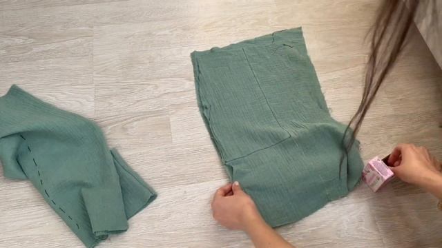 DIY. Моделирую и шью шорты, летний костюм, как в Pinterest смотреть онлайн