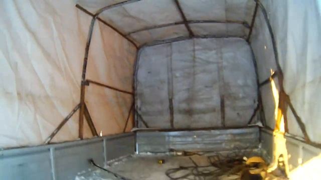 сборка каркаса под новый тент на моей лошадке.mp4