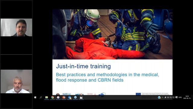 JUST-IN-TIME TRAINING ON BEST PRACTICES & METHODOLOGIES: MEDICAL, FLOOD RESPONSE AND CBRN FIELDS смотреть онлайн