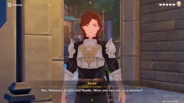 Chivalric Training part 4 - Goodbye, Miss Maid (Noelle) | Genshin Impact смотреть онлайн