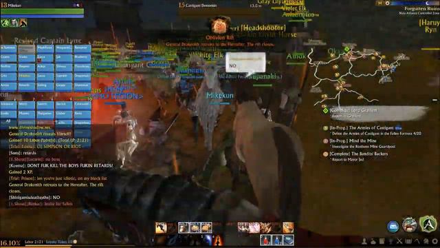 ArcheAge - Fallen Fortress Raid ends .. well badly ( Closed Beta event # 1 ) смотреть онлайн