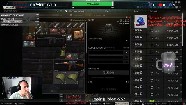 IM BACK from holiday- and having a game - Escape From Tarkov!! - PLEASE HELP - Over 18's only смотреть онлайн