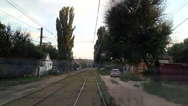 Волгоградский трамвай. Маршрут 3 "Ул. КИМ - Обувная Фабрика"/ Volgograd tram. Route 3 смотреть онлайн