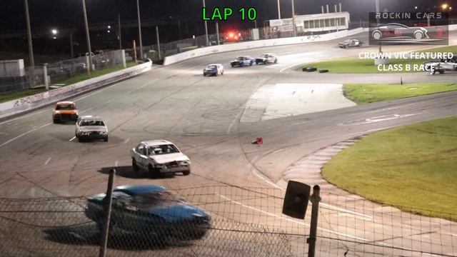 CROWN VIC B CLASS Ford Short track Oval Racing! Crazy 3 Wide Battles! смотреть онлайн