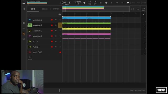 Making a Beat on iPad with Magellan Synthesizer 2 - This is actually a great Synth ??? смотреть онлайн