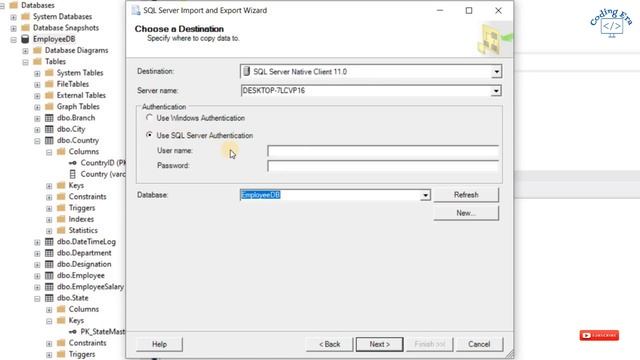 How to Import data from excel to SQL Server table смотреть онлайн