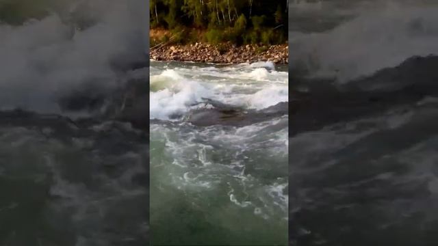 Казыр. Убинский порог 12.06.2015 (спуск)