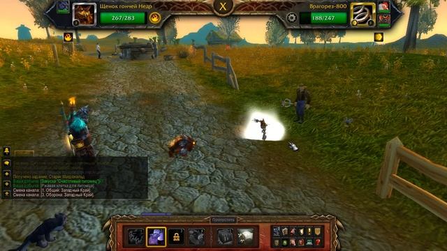 World of Warcraft Бои питомцев - Квест 5 Старик Макдональд смотреть онлайн