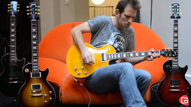 Test guitare Gibson Slash Les Paul Standard смотреть онлайн
