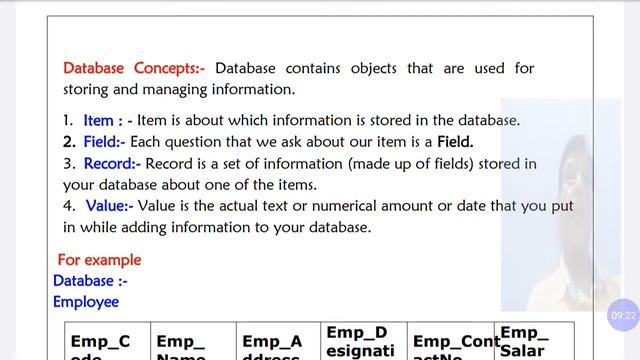 IT 402 CLASS 10 | UNIT 3 - Session 1 | Database Concept & Introduction смотреть онлайн