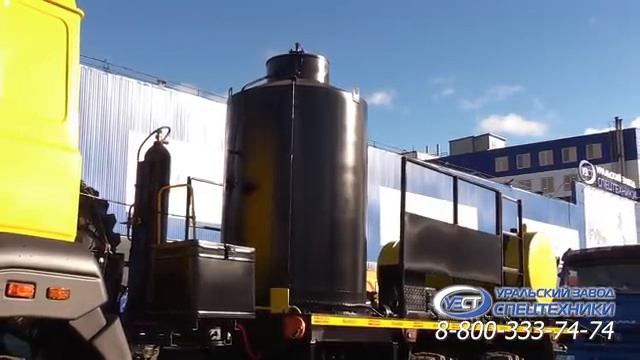 Агрегат депарафинизации АДПМ 12/150 Урал 4320-4152-81Е5 производства Уральского Завода Спецтехники