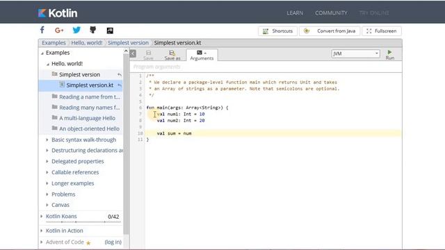 Kotlin Tutorials [Part 1 ] [Add Two Numbers In Kotlin] смотреть онлайн