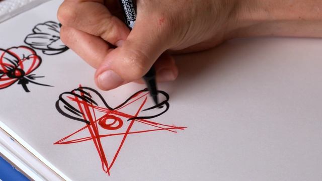 How to sketch a basic flower! смотреть онлайн
