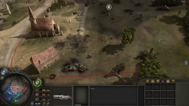 CoH Blitzkrieg PvP №184 3v3 Hill 113 смотреть онлайн