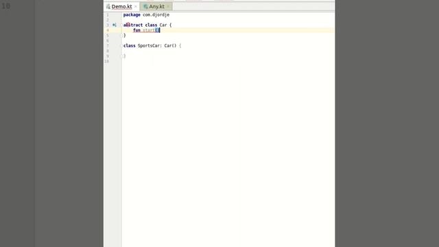 Kotlin: Abstract classes смотреть онлайн