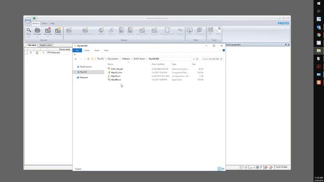 Assigning IP address via DHCP Server using tftpd64 смотреть онлайн