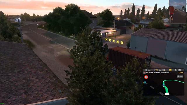 ETS2. Долгая дорога на МаЗ в Сухуми. смотреть онлайн