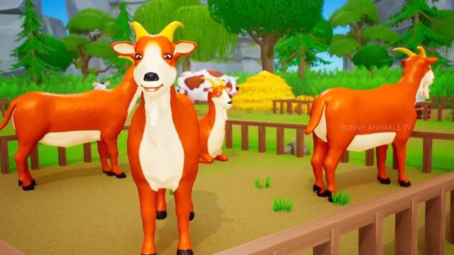 Single Cow Pulling Heavy Load Cart - Cow Taches a Lesson Care Taker | Load Carrying Animals Cartoon смотреть онлайн