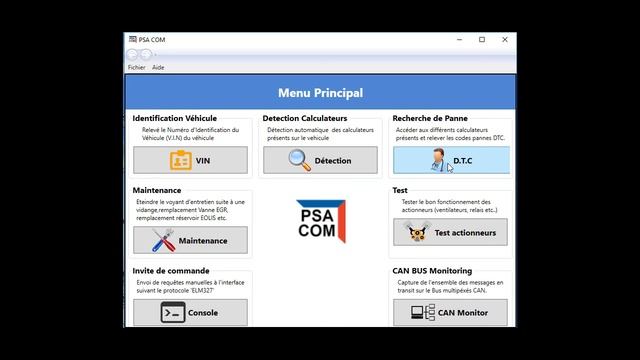 PSA COM v2.1 : Démonstration en vidéo смотреть онлайн