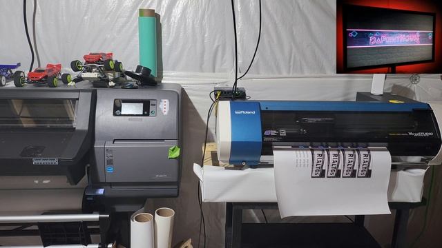 Roland BN20 has changed my printing mind! compare to HP Latex смотреть онлайн