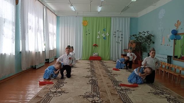 МБДОУ "Пазяльский детский сад" танец "А закаты алые" смотреть онлайн