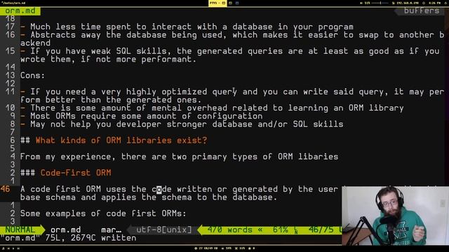 Use an ORM and NEVER write a SQL query again | #feurious смотреть онлайн