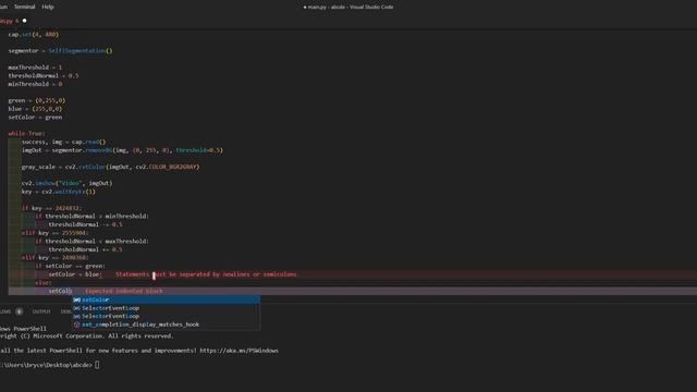 My New Custom Videocam // Python OpenCV // Kxffie смотреть онлайн