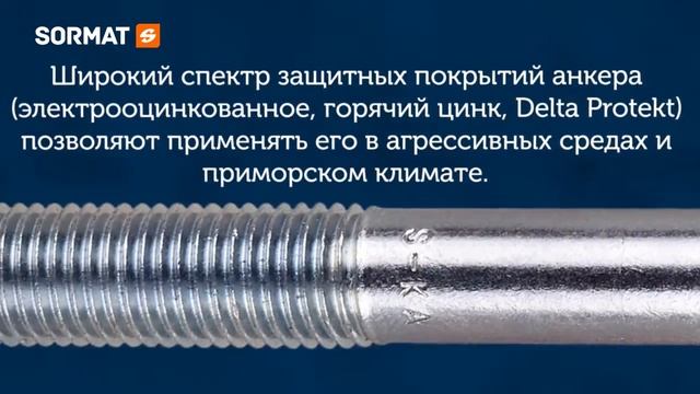 Клиновые анкеры Sormat S-KA