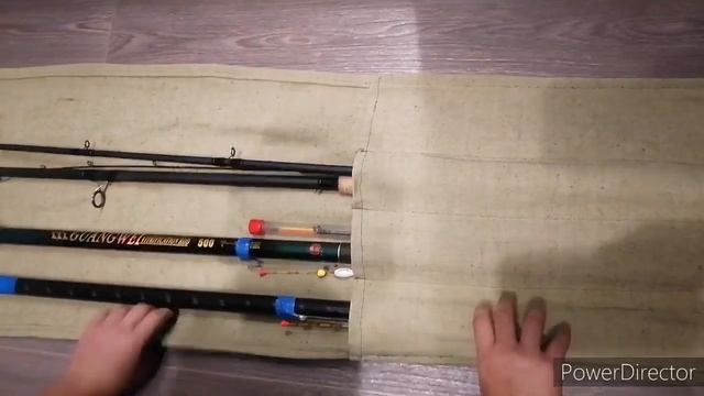 Чехол для удочек своими руками смотреть онлайн