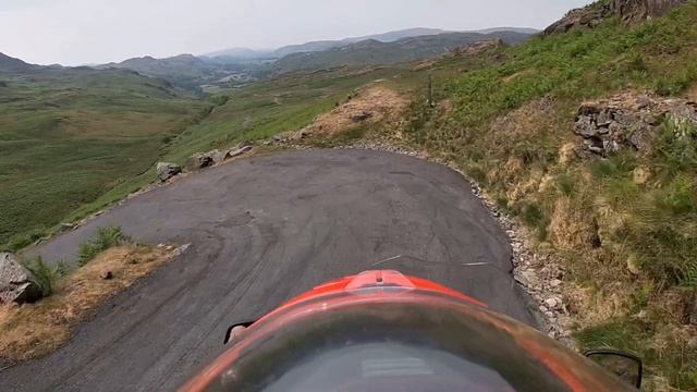 Suzuki dl1000 Vstrom 2017 Hardknott Pass смотреть онлайн