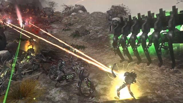 Necrons vs Adepta Sororitas! - Unification Mod (Survival), Warhammer 40K: Dawn of War Soulstorm смотреть онлайн