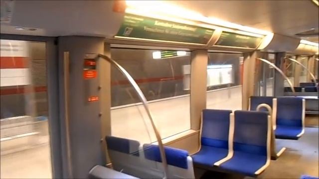 U-Bahn München - Mitfahrt im Typ C von Moosfeld - Messestadt Ost auf der U2 смотреть онлайн