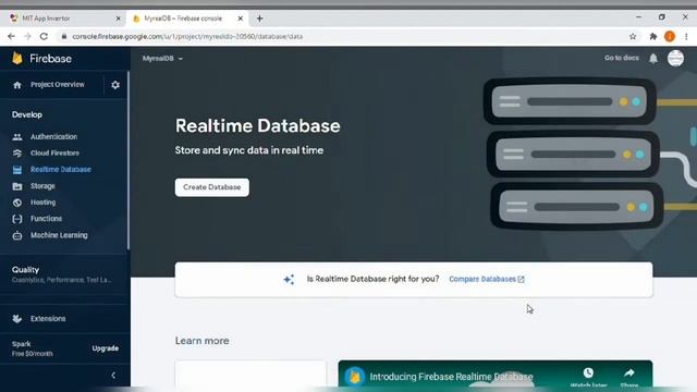 How to interface firebase database with your MIT inventor app смотреть онлайн