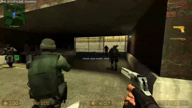 Counter Strike : Source - Assault - Gameplay "CT Forces" (with bots) No Commentary смотреть онлайн