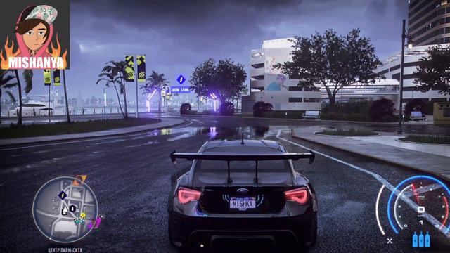 NFS HEAT. ДРИФТ НА SUBARU BRZ. смотреть онлайн