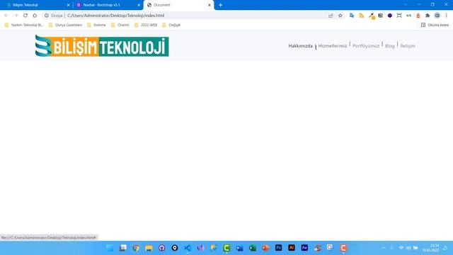 Bootstrap 5 İle Teknoloji Şirketi Site Tasarımı - Masaüstü Menü Tasarımı ve Arkaplan Ayarlamaları! смотреть онлайн