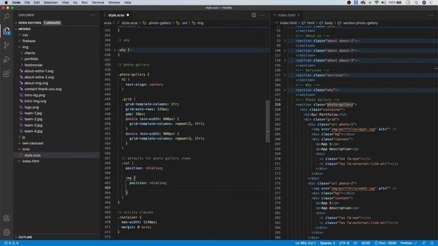 Staggered Photo Gallery With The Grid! | Build a Modern Responsive Website From Scratch - #6 смотреть онлайн