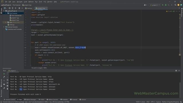 Python Port Scanner - Step by Step смотреть онлайн
