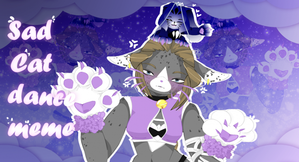 Sad Cat Dances / Animation meme